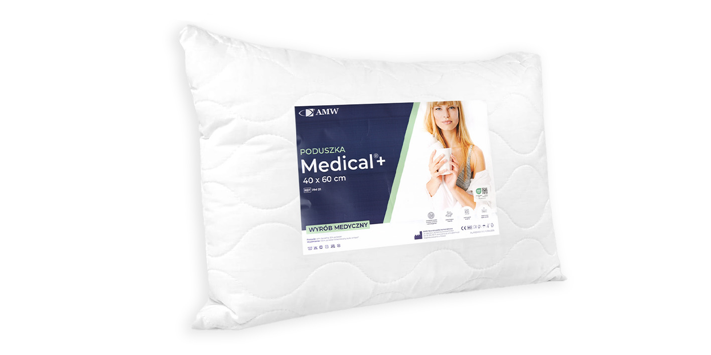 Poduszka 40x60 medical amw puszysta